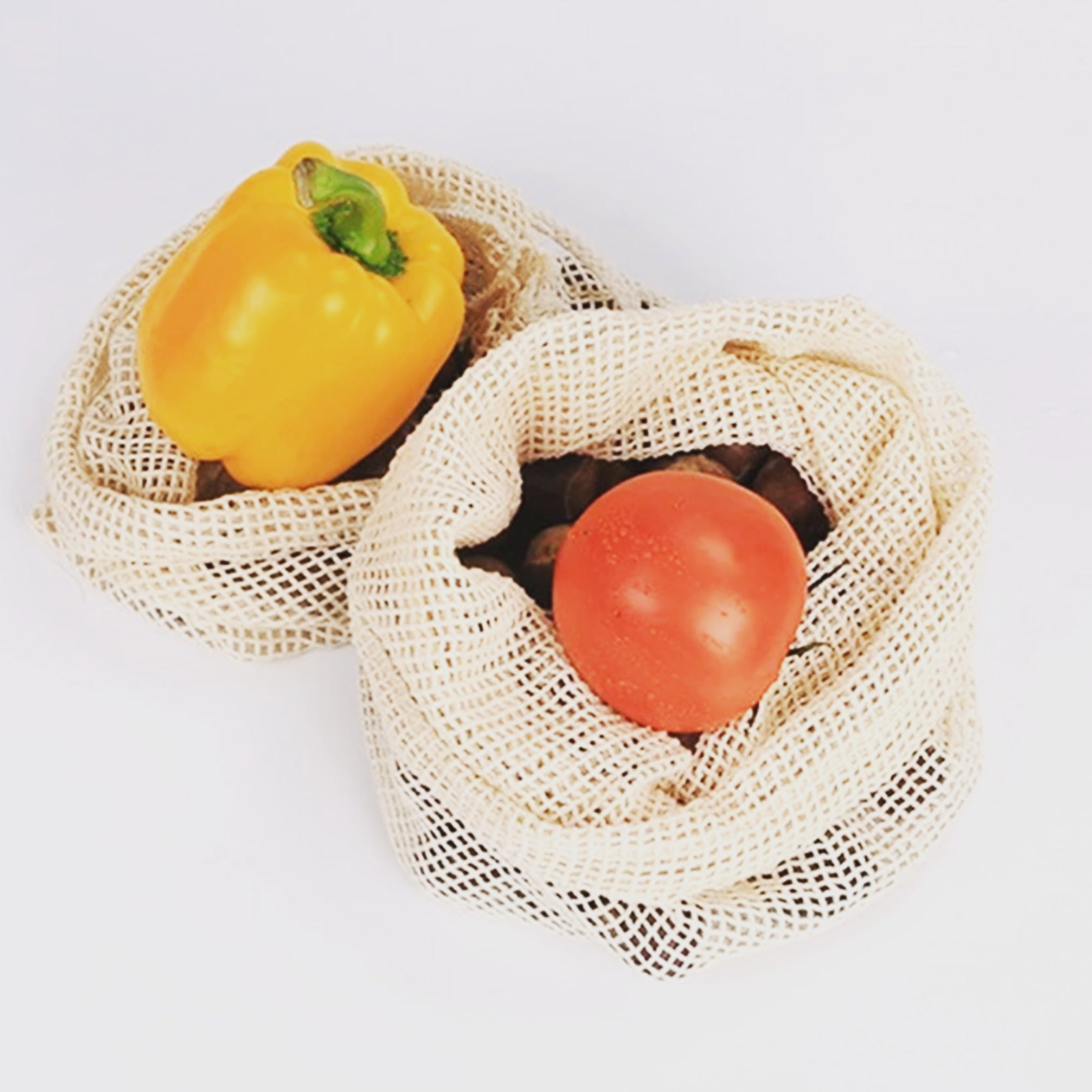 mesh produce bag / 3 pack