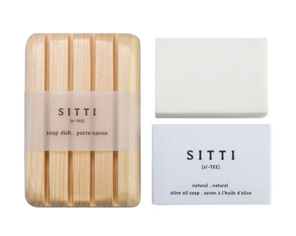 SITTI soap and soap dish gift set